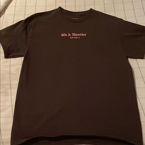 40s & Shorties Brown T-Shirt